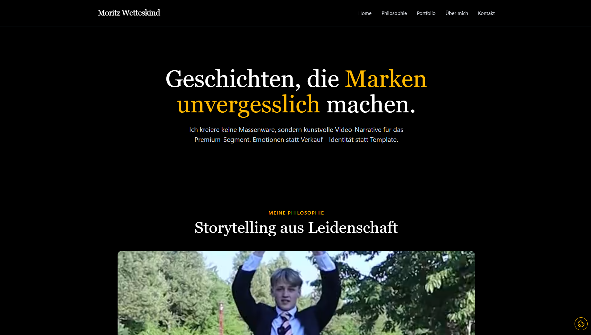 Moritz-Wetteskind Webseite